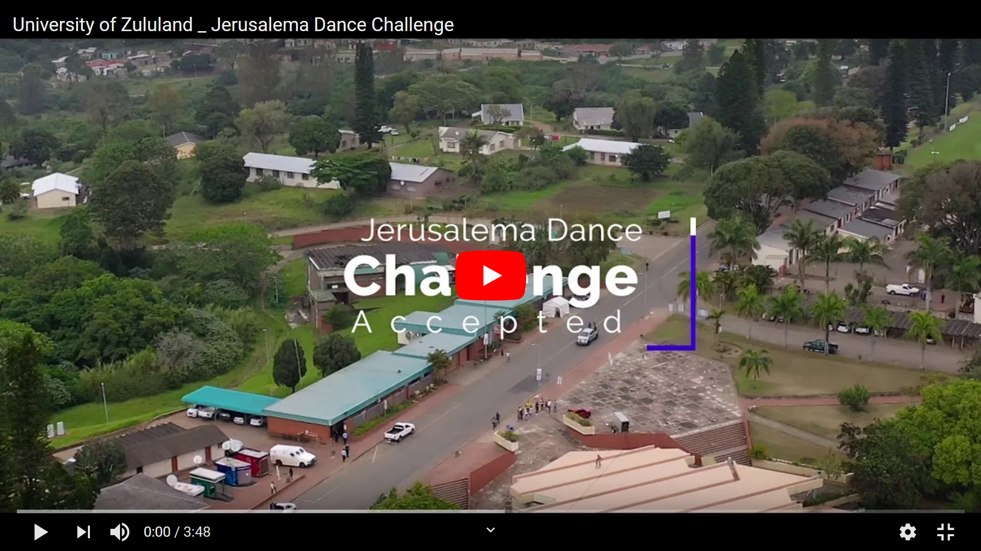 University of Zululand _ Jerusalema Dance Challenge